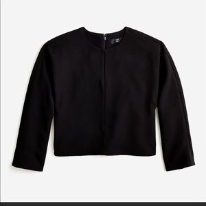 J.Crew Cropped Long Sleeve 365 Top